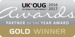 UKOUG Gold Award 2016/17