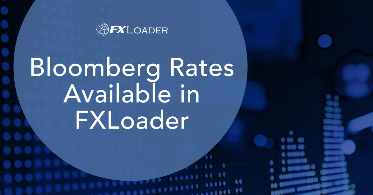 Bloomberg Rates Available In FXLoader